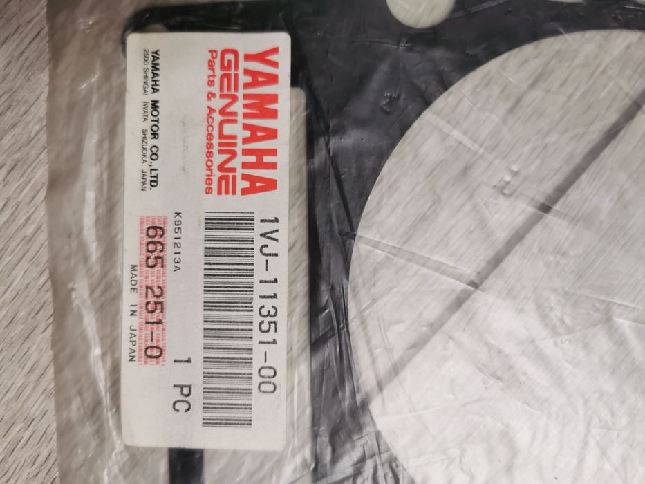 Yamaha grizzly 600 uszczelka pod cylinder oryginalna