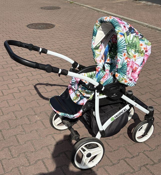 Wózek dziecięcy 3w1 babylux tropical