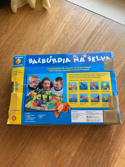 Jogo Balburdia na Selva - novo preço