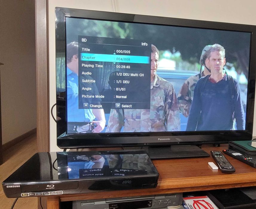 Samsung BD-P3600 Odtwarzacz Blu-Ray/DVD/CD/USB z HDMI, pilot