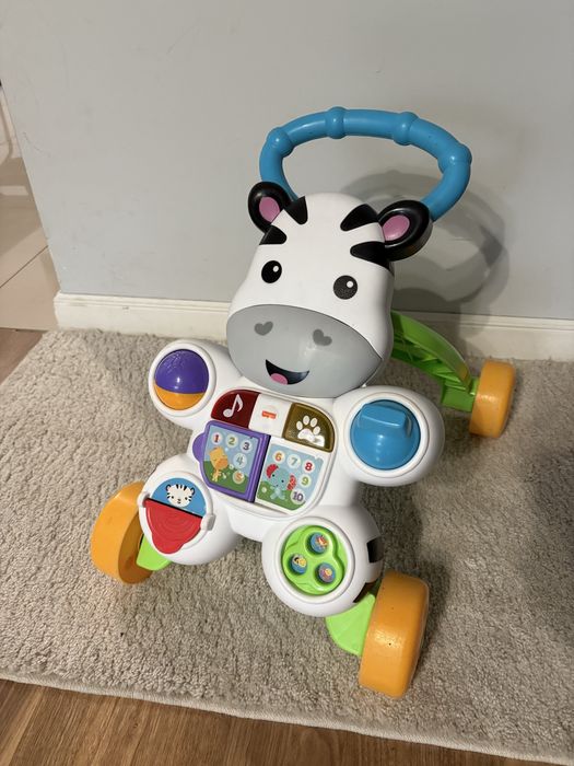 Chodzik zebra fisher price