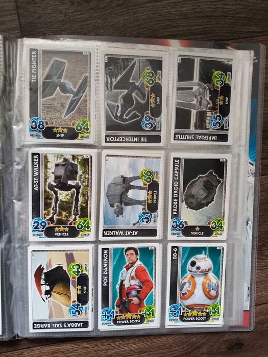 Karty Star Wars Force Attax Trading Card Game