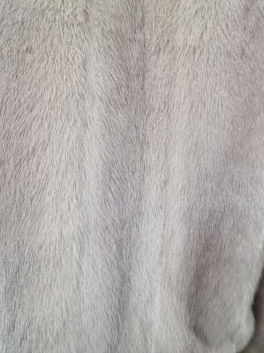 Futro norek  srebrnych