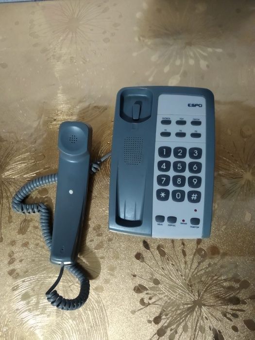 Телефон кнопочный ESPO, рабочий в хорошем состоянии