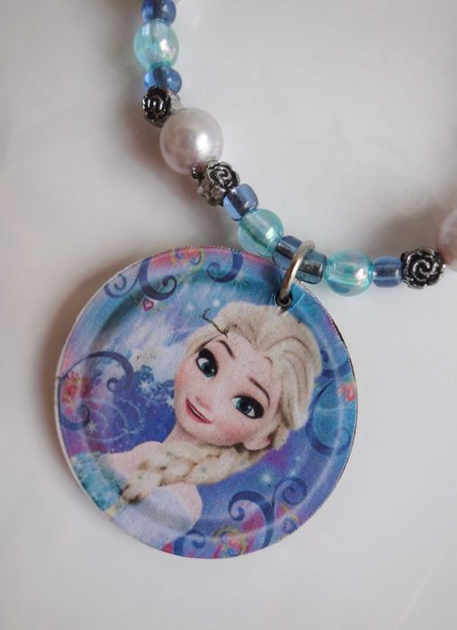 Colar Frozen Elsa novo para menina