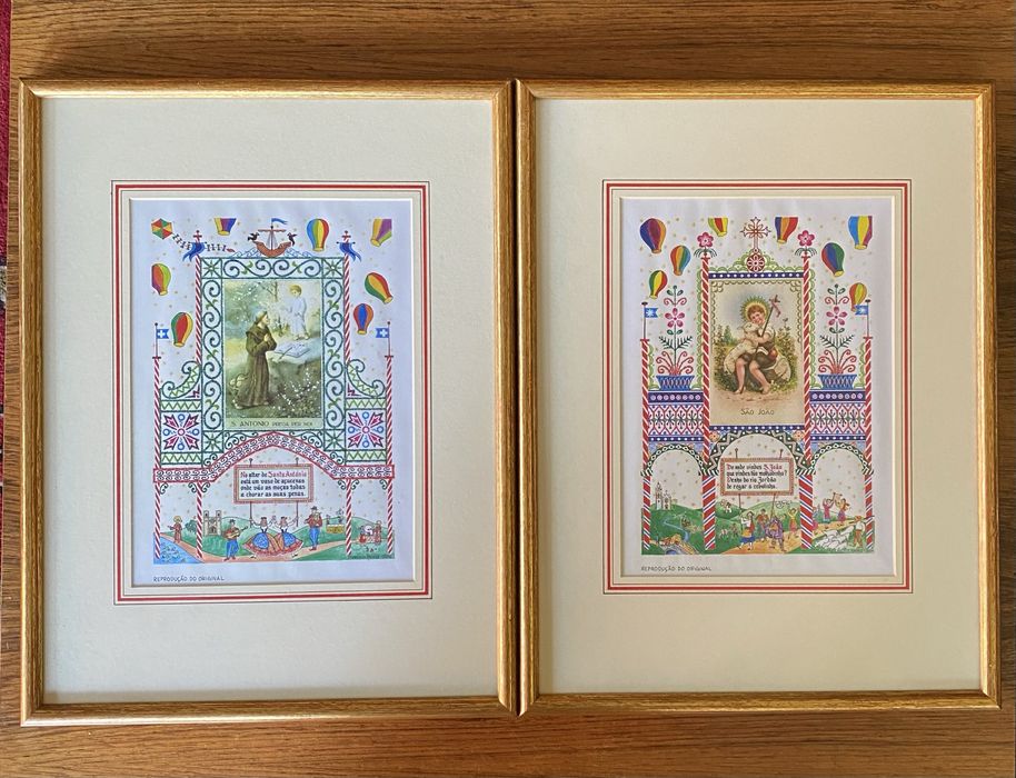Quadros S. Joao e Sto Antonio
