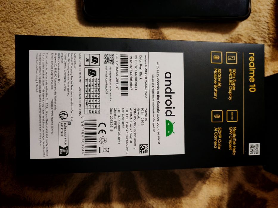 Realme 10  RMX3630 8/128