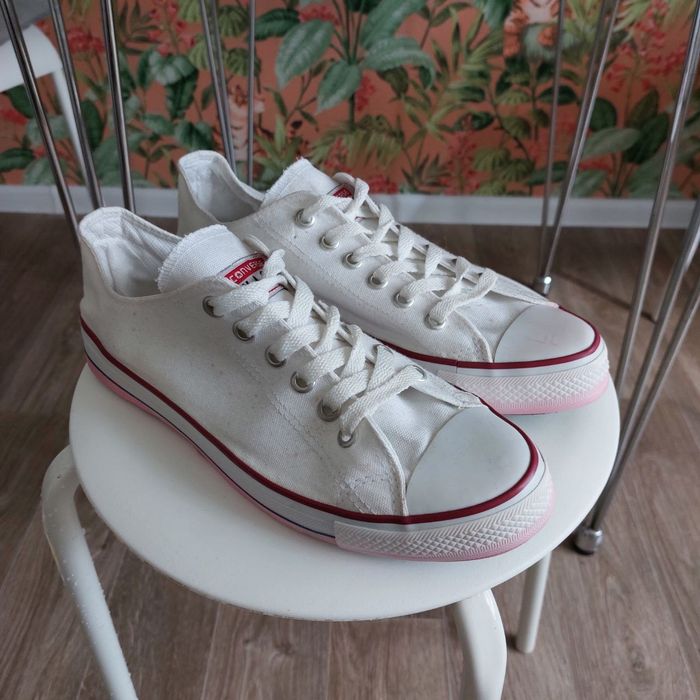 Білі кеди 44р 26.5см устілка