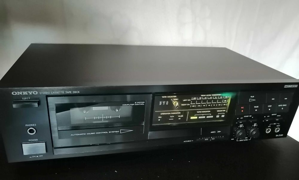 Onkyo, leitor e gravador de K7