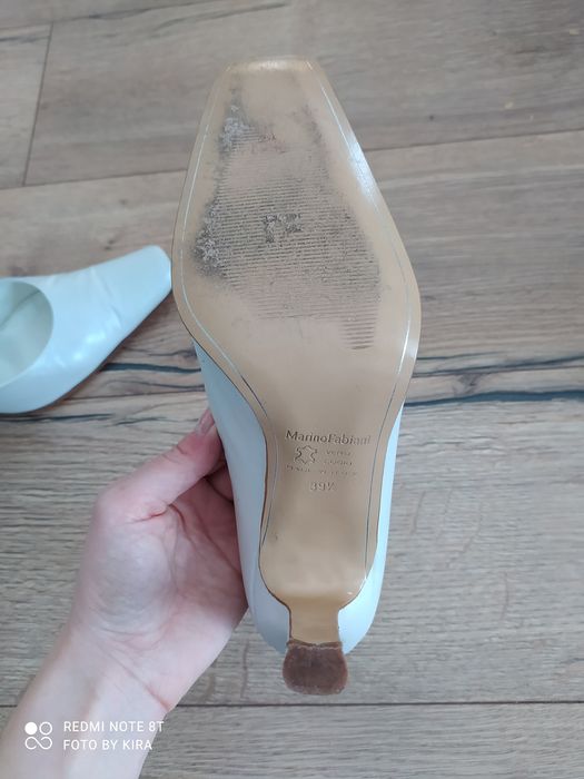 Buty ślubne białe szpilki 39 na obcasie