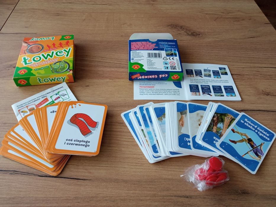 Gry karciane kieszonkowe dla dzieci