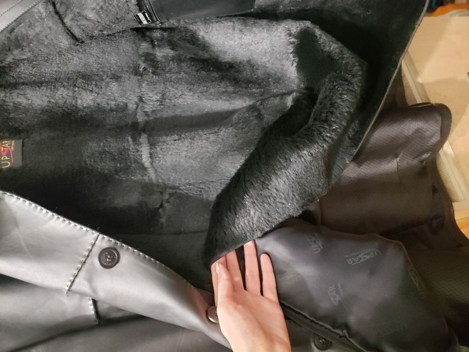 Курточка кожаная с подстежкой