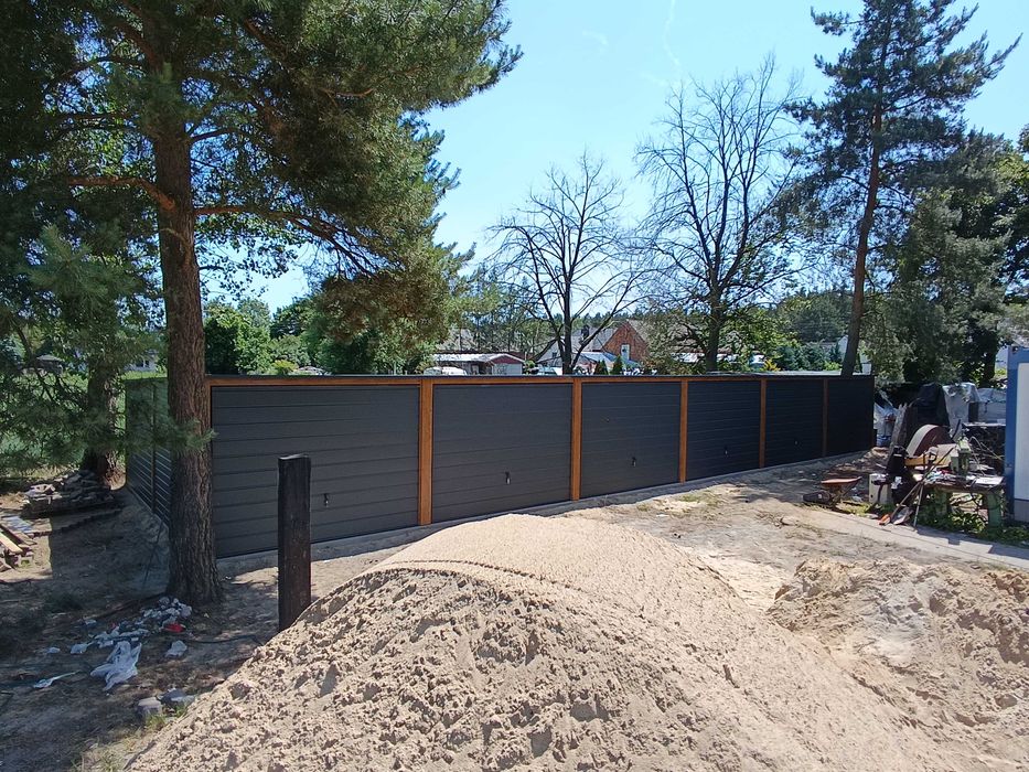 garaz blaszany 15x6 garaż blaszak  garaże blaszane profil 7x5 3x6 6x6