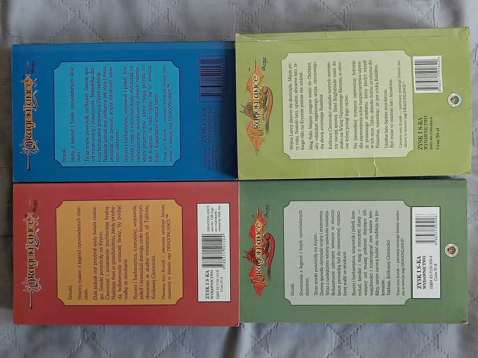 DragonLance, Kroniki, t. 1, 2, 3, 4, Margaret Weis, Tracy Hickman