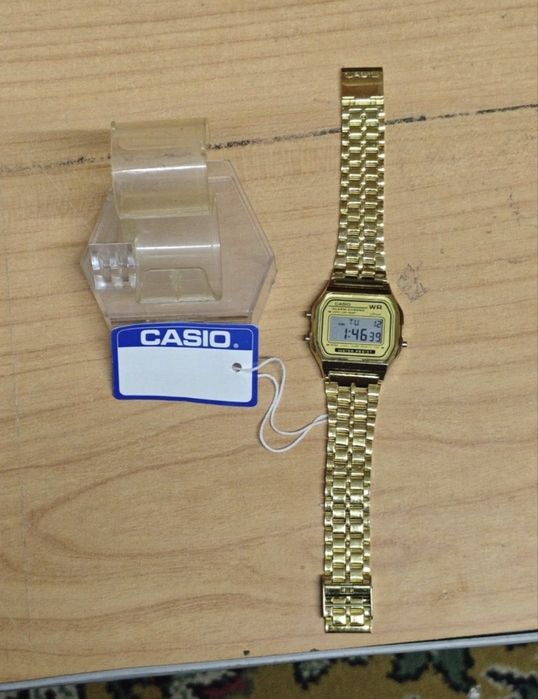 Relógio Casio Dourado A158W - Novo sem uso