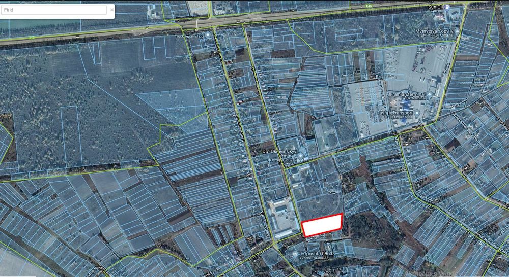 Земельна ділянка Житомирська траса 1.2га склад, виробництво КОМЕРЦІЯ