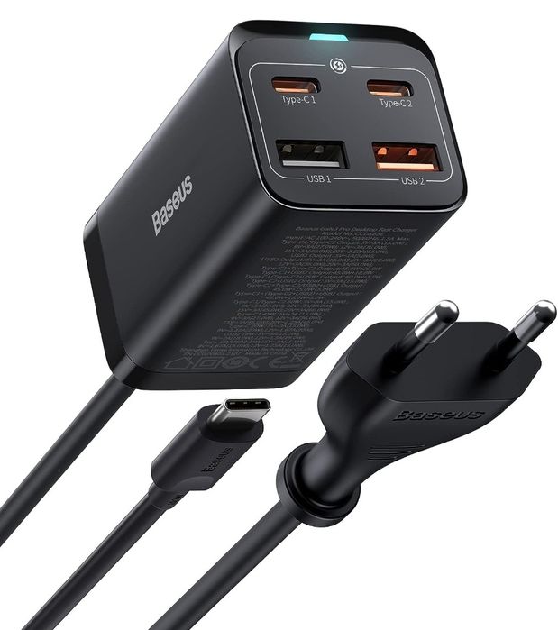 Baseus 65W Carregador GAN, PD GaN3