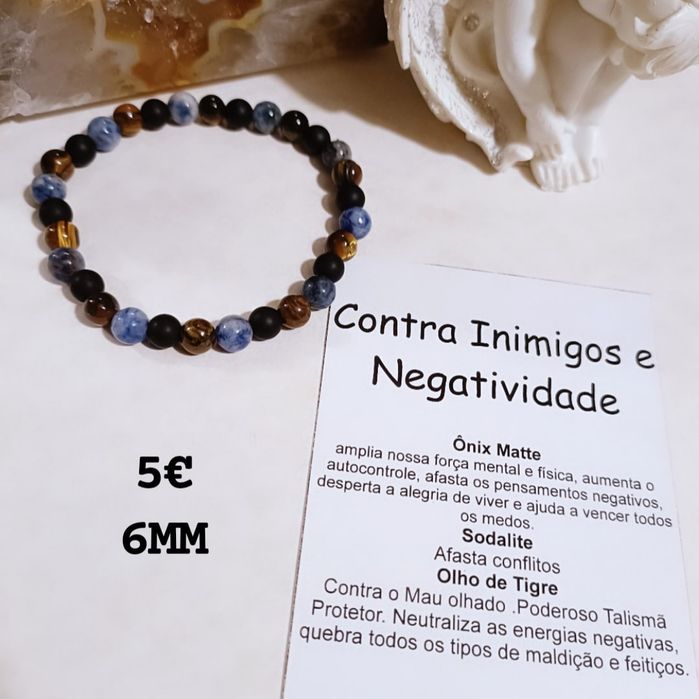 Pulseiras em pedra Naturais