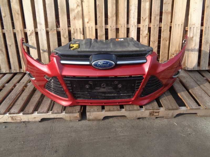 Zderzak przód Ford Focus mk3 2012r kompletny kratki grill listwa dolna
