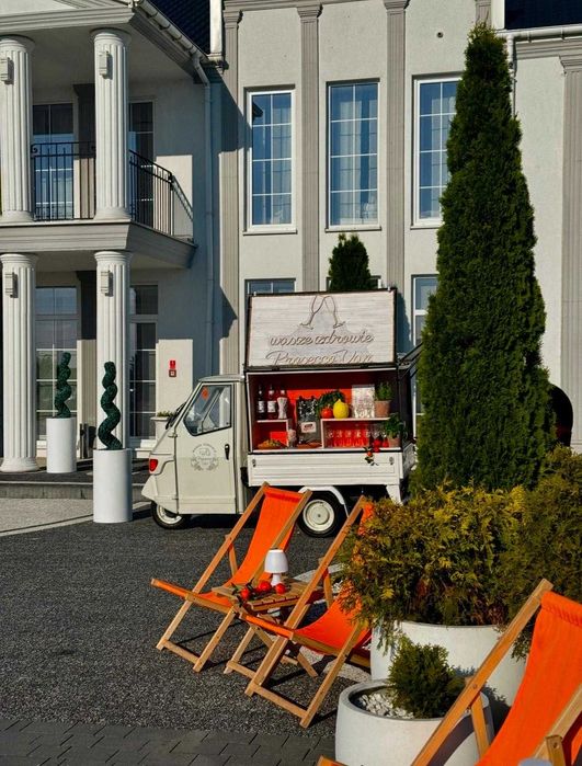 Prosecco van Gotowy Biznes Gastronomia Food Truck Ducato Dotacja