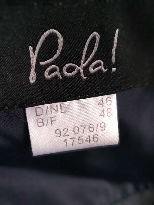 parka/wiatrówka/płaszczyk granat marki Paola roz 46