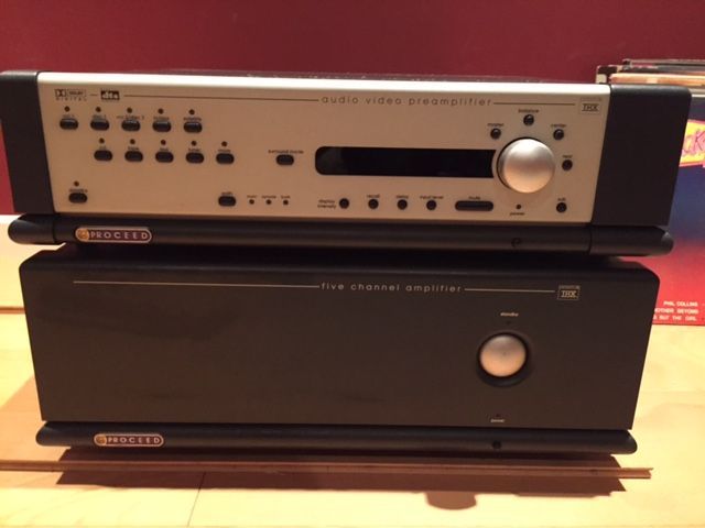 Proceed AVP + Proceed AMP5 ( Madrigal, Mark Levinson )