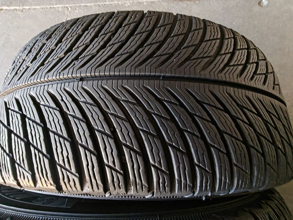 R18 255/45 103T XL Michelin Pilot Alpin⁵  комплект зимових шин майже 25-го року виробництва виробник Іспанія протектор 7 мм