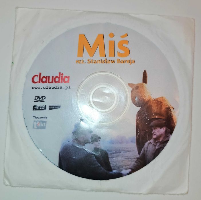 DVD komedia Miś, wydanie z tzw gazetówki,