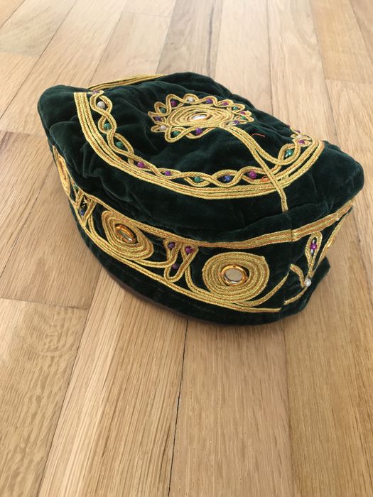 Chechia bordado comprado na tunisia