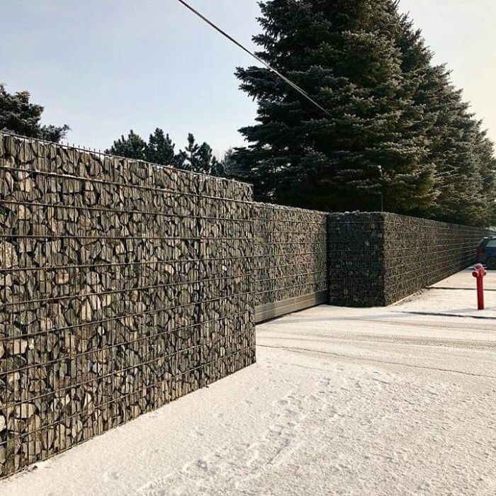 Kosz gabionowy kosze gabionowe 63cm x 250cm x 24cm PROMOCJA