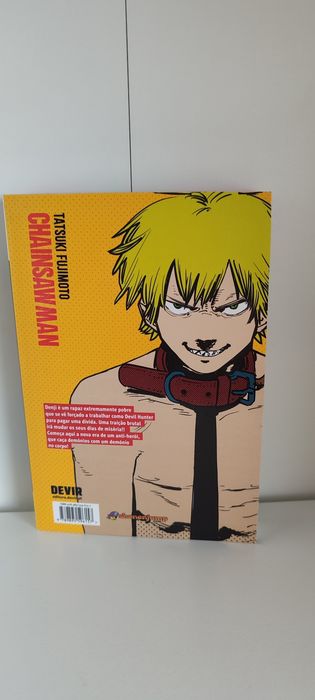 Vendo volume 1 do manga Chainsaw Man, edição da Devir, em ótimo estado