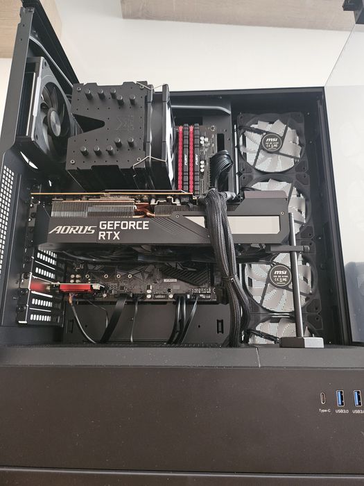 R5 5600X RTX 3080 Aorus 32 GB RAM 1 TB SSD komputer gamingowy aRGB
