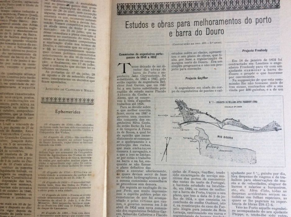 Um pouco da história do Porto e arredores, 1910. Excel. preço