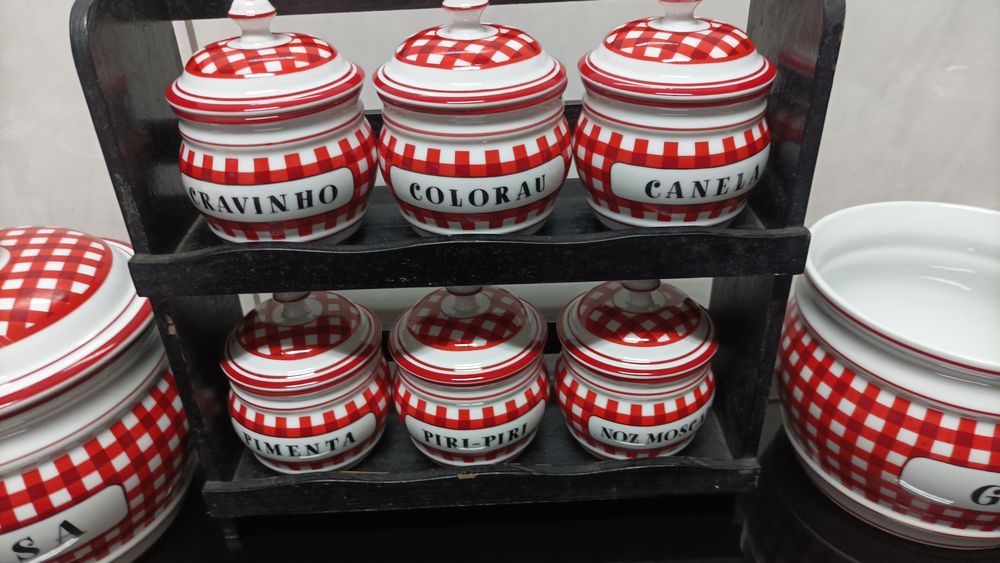 Conjunto louça cerâmica