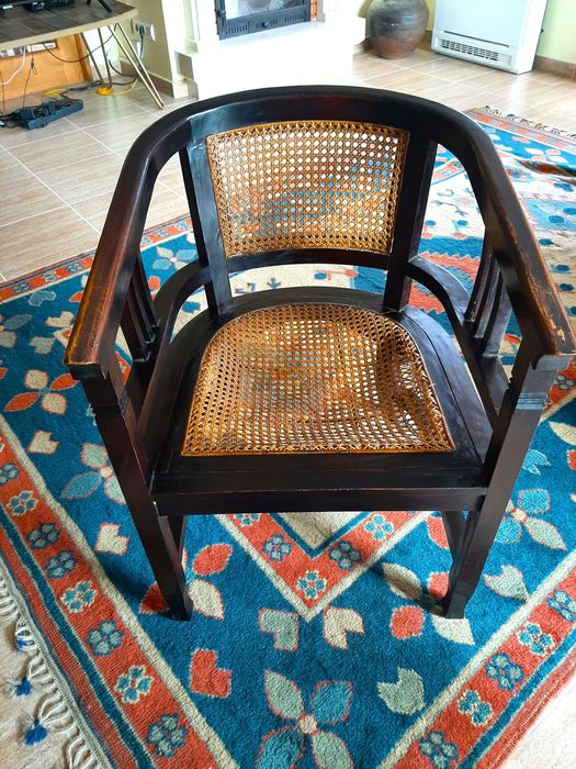 Cadeirão em palhinha