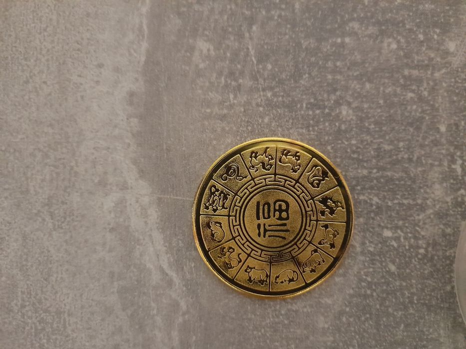 Moedas/medalhas ano do Porco (2019)