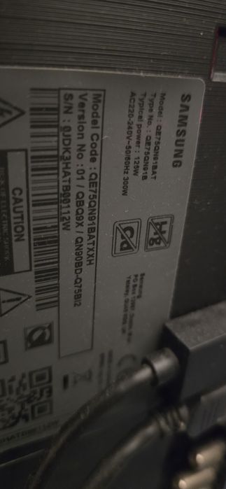 Samsung qe75qn91bat 75 cali