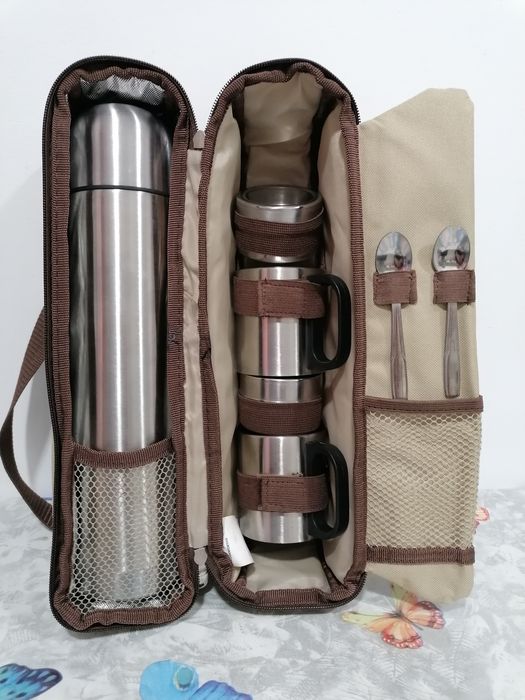 Bolsa de passeio/caminhada para 2 pess. para chá ou café