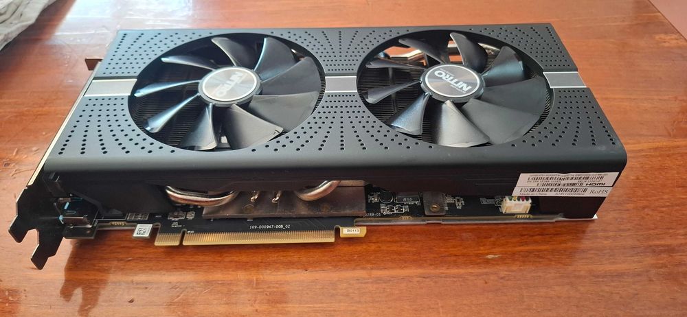 Placa Gráfica Sapphire Radeon RX 580 Nitro+ 4GB GDDR5