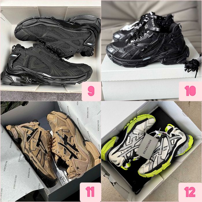 ‼️БЕЗ Передплати Трендові Кросівки Balenciaga Runner / Track 2 для літа | Розміри 36 - 45 | Унісекс | Баленсіага Ранер / Трек 2
