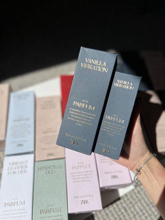 Zara Vanilla Vibration 30ml та 80ml