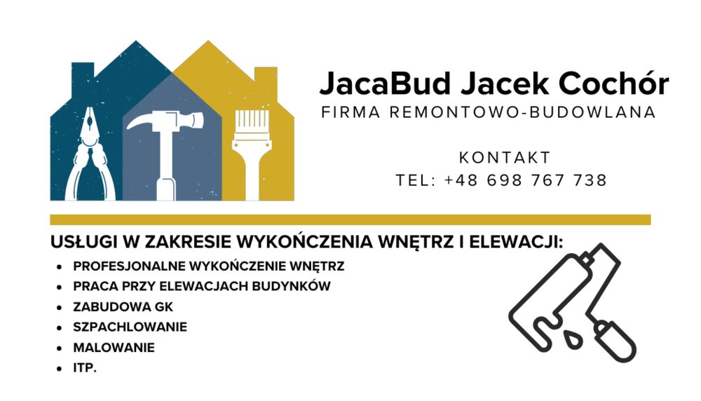 Usługi remontowo-budowlane