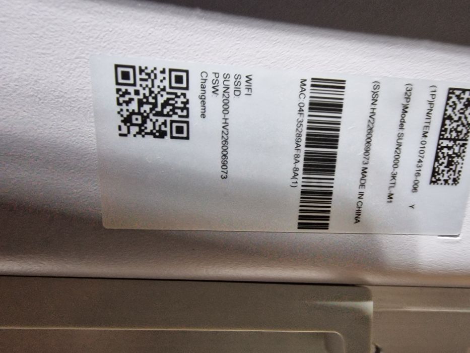 Inversor Huawei SUN2000-3KTL-M1 Trifásico