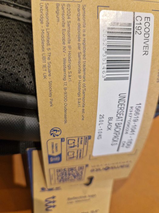 Plecak Samsonite Ecodiver Underseat