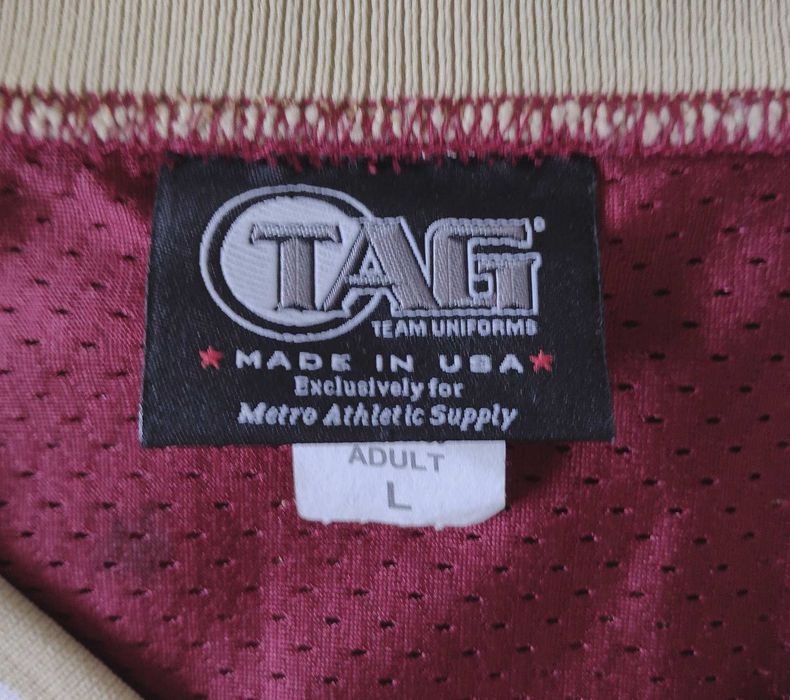 Джерси TAG (Maple Grove Crimson Football) Made in USA