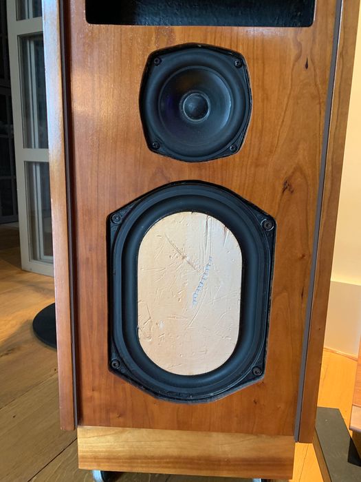 Colunas de som hi-fi e amplificador Sansui X911DG