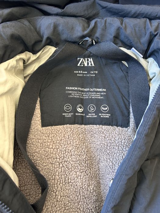 Продам дитячий пуховик Zara розмір 4-5 років