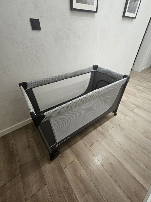 Łóżeczko Turystyczne KinderKraft + Materac