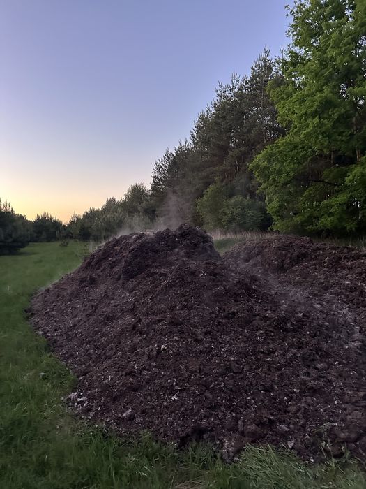 Podłoże popieczarkowe, nawóz naturalny, obornik
