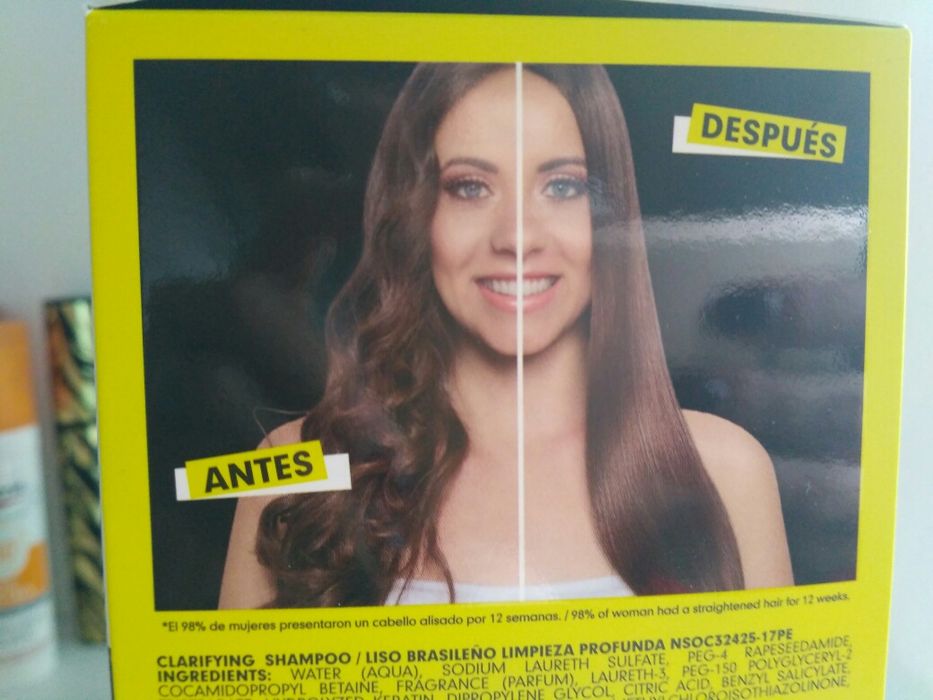 Kit Alisamento brasileiro com queratina - Sem Formol